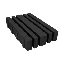 Grasfliese linear flach MP, anthrazit