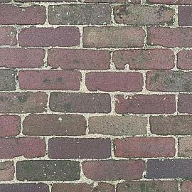 Alte Gebackene Dickformat Klinker Rot/Violet