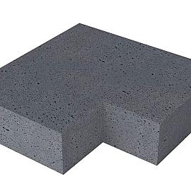 Schellevis Treppenstufen Innenecke anthrazit