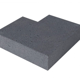 Schellevis Treppenstufen Außenecke anthrazit