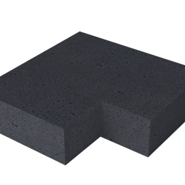 Schellevis Treppenstufe Innenecke Carbon