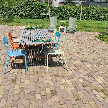 „Bauernmischung" Alte Gebackenes Kieselformat Klinker