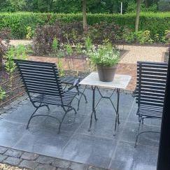 Hardsteen look dark 60x60x4