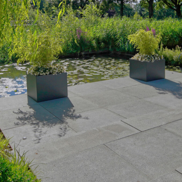 „Schellevis Betonfliese grau" 50x50x7