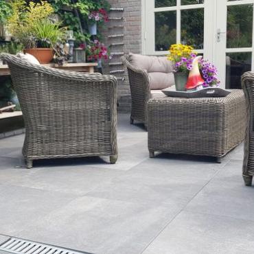 Trendz schwarz 90x90x3