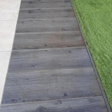 Keramische fliese „Wood Mocha“ 120x40x3 cm