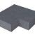 Schellevis traptrede binnenhoek (37x15) antraciet 60x60