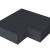 Schellevis traptrede binnenhoek (37x15) carbon 60x60