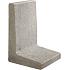 L-Element grau 100x50x50