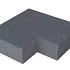 Schellevis traptrede binnenhoek (37x15) antraciet 60x60