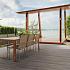 Wood mokka 120x40x3 cm